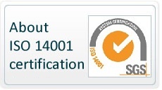 About ISO 14001 certification